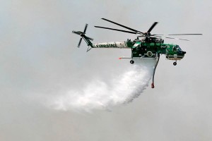 Incendio Forestale - elicottero