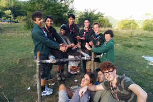 Scout in cucina