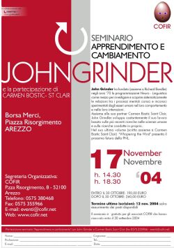 Apprendimento Apprendimenti