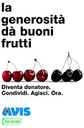 AVIS: la generosità da buoni frutti AVIS: la generosità da buoni frutti