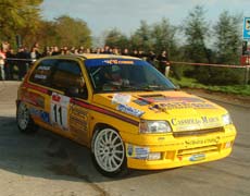 Caneschi secondo al Rally del Cuoio e delle Pelli