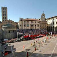 Il 28 dicembre si è svolta la consueta cena di fine anno dell’Ass. Sbandieratori di Arezzo