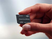 Sony: raddoppia la capacità di memoria