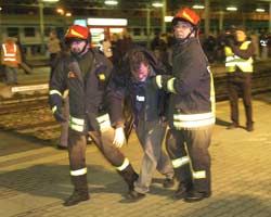 Esercitazione della Protezione Civile alla stazione di Arezzo
