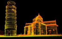 La Cattedrale digitale nella piazza dei Miracoli a Pisa