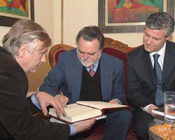 L’ambasciatore del Brasile in visita ad Arezzo