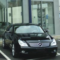 La lussuosa coupè 4 porte Mercedes