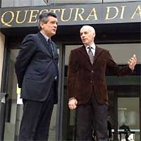 Il Sindaco in visita in Questura