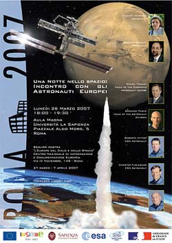 Gli Astronauti Europei a Roma
