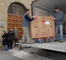 Arrivato ad Arezzo il ‘Dittico dei Duchi d’Urbino’