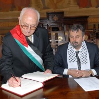 In sala dei grandi ricevute le delegazioni di Betlemme e Rahat