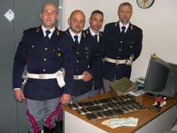 Fermati con oltre nove chilogrammi di Hashish