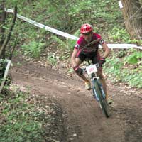 Corsa di Mountain Bike nel Borgo di Anciolina