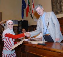 Restauratori palestinesi e israeliani premiati in Comune