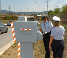 Mezzanotte: l’ora degli autovelox