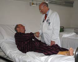 L’èquipe del Professor Bellandi salva la vita a un 90enne