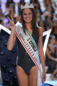 Silvia Battisti è Miss Italia 2007 Silvia Battisti è Miss Italia 2007