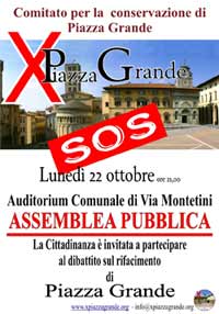 Nasce il Comitato per la Conservazione della Piazza