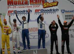 Bis di Valentino Rossi e Carlo Cassina nel Monza Rally Show