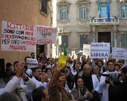 Manifestazione dei Farmacisti, un successo pieno