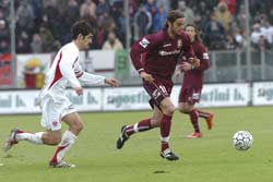 Arezzo batte il Perugia per 1 a 0