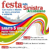 Sabato dalle 18 lunga serata di musica e politica a Sansepolcro
