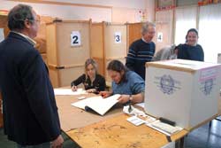 Elezioni Regionali: sala stampa in sala rosa e risultati in line