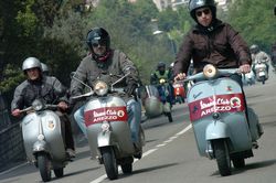 Raduno ‘Vespa’: cambia il traffico il primo maggio