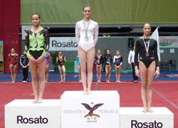 Lia Parolari è la campionessa italiana di Ginnastica Artistica
