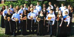 Suzuki Violin Tour Group al Castello di Valenzano