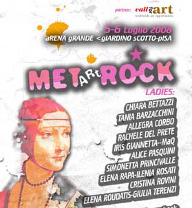 Met-Art-Rock Festival di Pisa in Italia