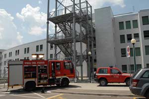 Allarme incendio al San Donato di Arezzo