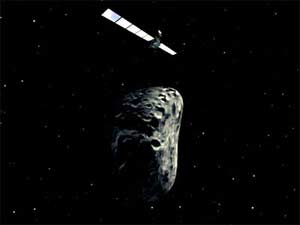 Risvegliata la sonda ‘Rosetta’ per l’incontro con l’asteroide