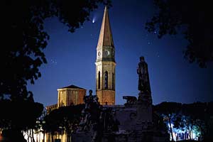 Dalla Fortezza Medicea, uno sguardo sul cielo