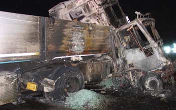 Tir travolge e uccide un operaio sull’A1