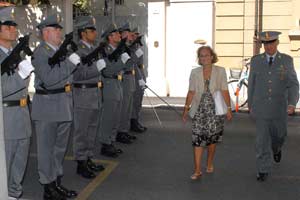 Saluto di commiato del Prefetto alla Guardia di Finanza di Arezzo