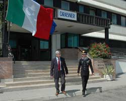 Visita del Prefetto al Comando Provinciale