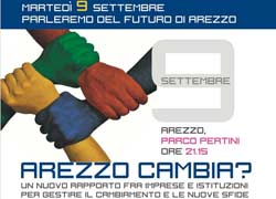 ‘Arezzo Cambia’ al Parco Pertini di Arezzo