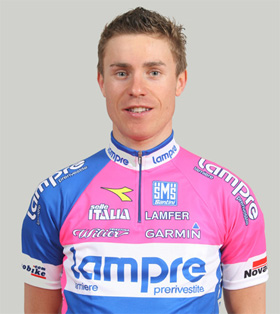 Cunego in fuga, al traguardo è 5°