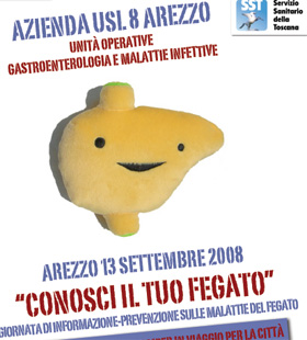 ‘Conosci il tuo fegato’ una iniziativa dell’USL aretina