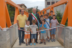 Un ponte tra le scuole di Rigutino