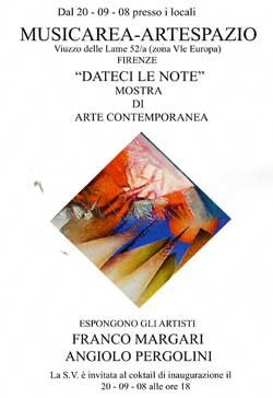 ‘Dateci le Note’ mostre di arte contemporanea