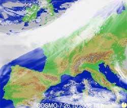 Meteo: temporali e rovesci al centro e sulla Sardegna