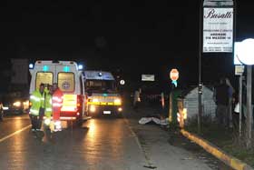 Pedone travolto e ucciso da un pirata della strada