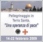 UDC: Pellegrinaggio in Terra Santa