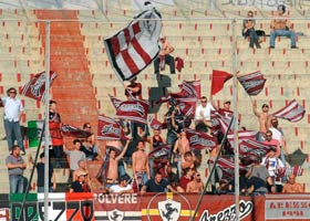 Ultras Arezzo si organizzano per la popolazione abruzzese