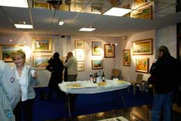 Successo per i pittori aretini a Montbeliard in Francia