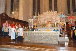San Donato, patrono di Arezzo: offerta del cero