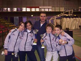 Seconda prova regionale gran premio giovanissimi di scherma