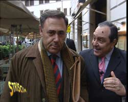 Striscia: Il Bruno Vspa del tg satirico incontra Roberto Villari